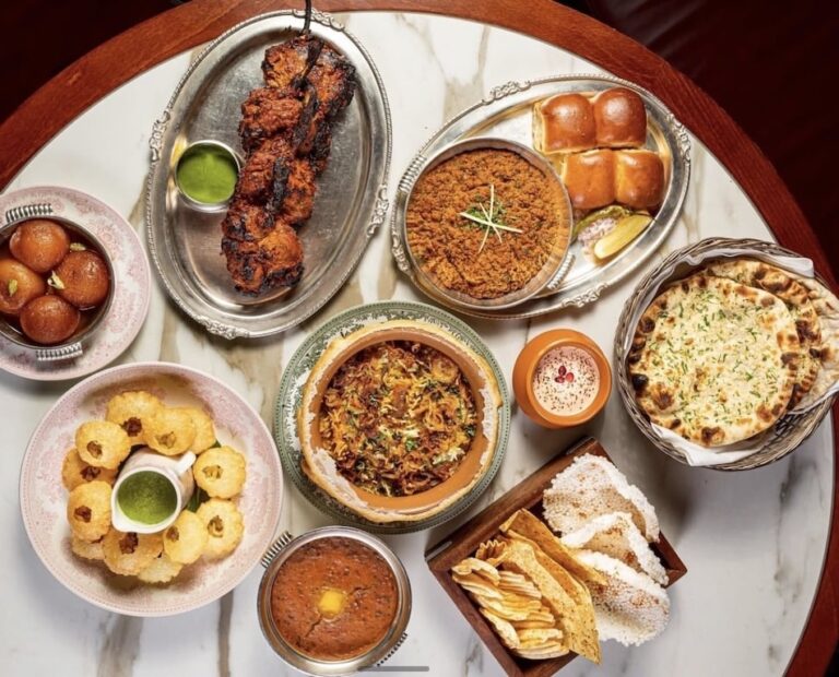 Indian Restaurant menu cuisine