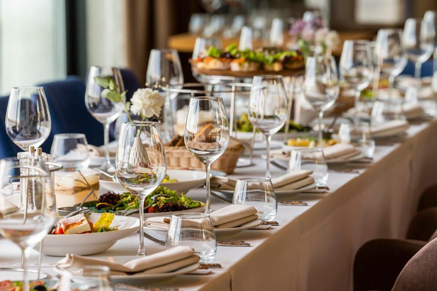 Restaurant Table Settings